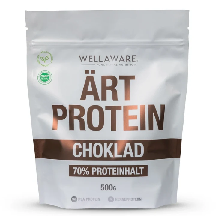 WellAware Ärtprotein Choklad 500 g WellAware