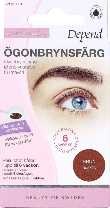 Depend Ögonbrynsfärg Brun Depend