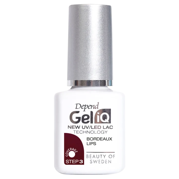 Depend Gel iQ Gelnagellack 5 ml Bordeaux Lips Depend