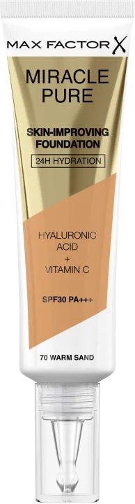 Max Factor Miracle Pure Foundation 70 Warm Sand Max Factor