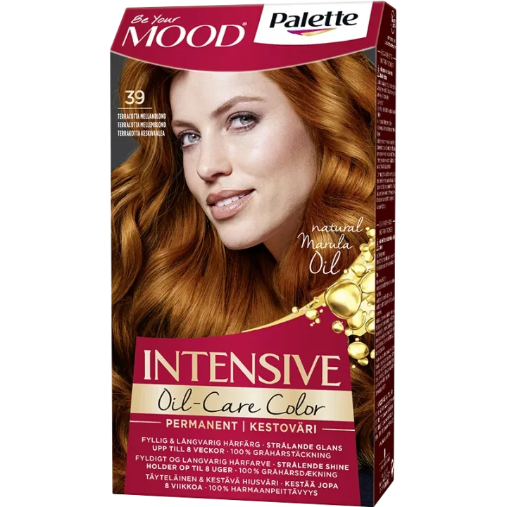 Palette Be Your Mood Hårfärg 39 Terracotta Mellanblond Mood