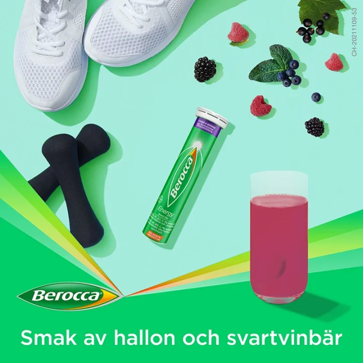 Berocca Energy Cassis & Berries 15 st Berocca