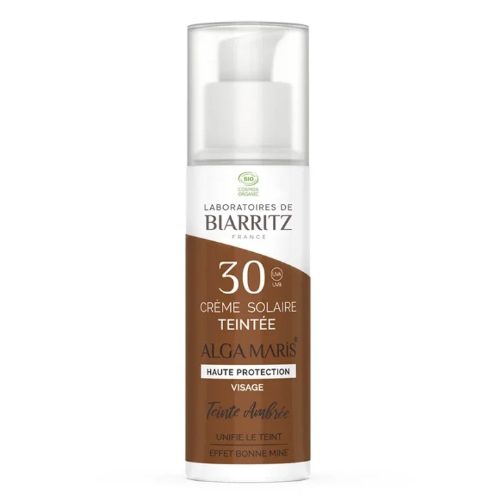 Laboratoires de Biarritz Tinted Sunscreen SPF 30, 50 ml Amber Laboratoires de Biarritz