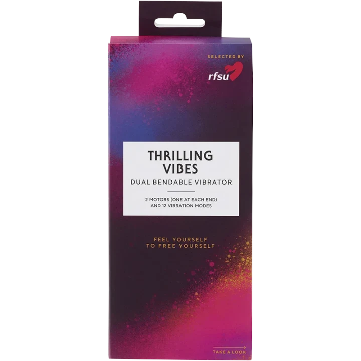 RFSU Thrilling Vibes Dual Bendable Vibrator Rfsu