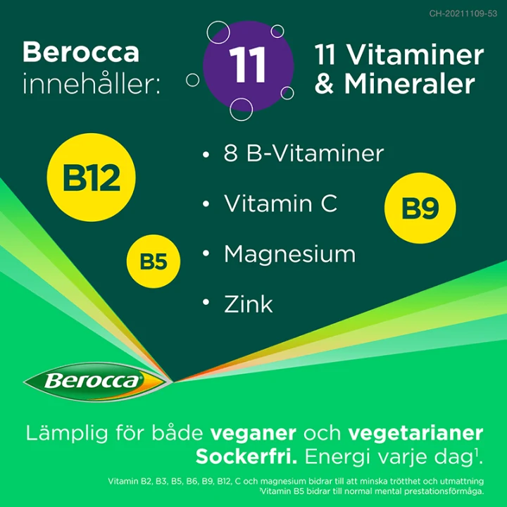 Berocca Energy Cassis & Berries 15 st Berocca