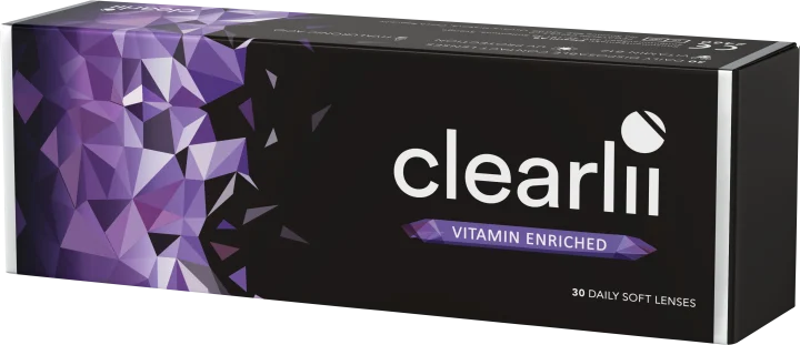 Clearlii Daily Vitamin endagslins 30-pack +1.75 Clearlii
