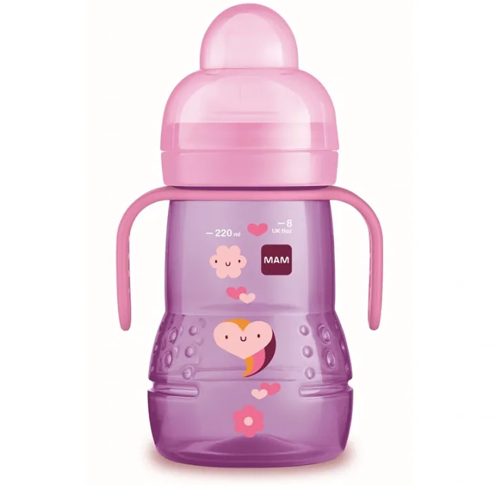MAM Trainer 4 mån+ 220 ml Rosa Mam