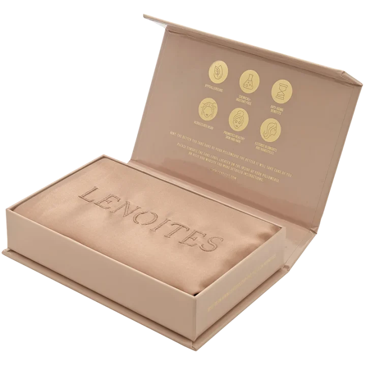 Lenoites Mulberry Silk Pillowcase 50x60 cm Rose Gold Lenoites