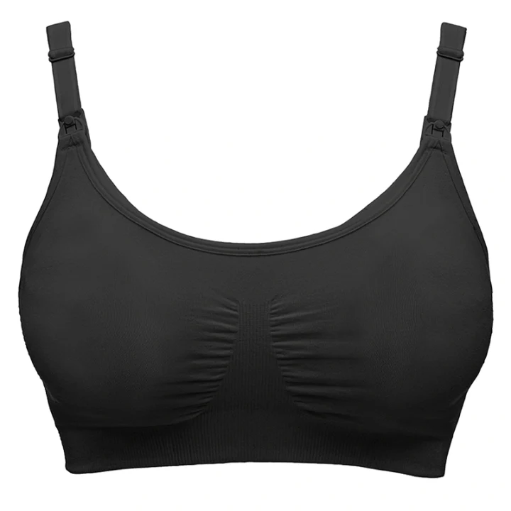 Medela 3-i-1 Amnings- och Pumpnings-BH Svart S Medela