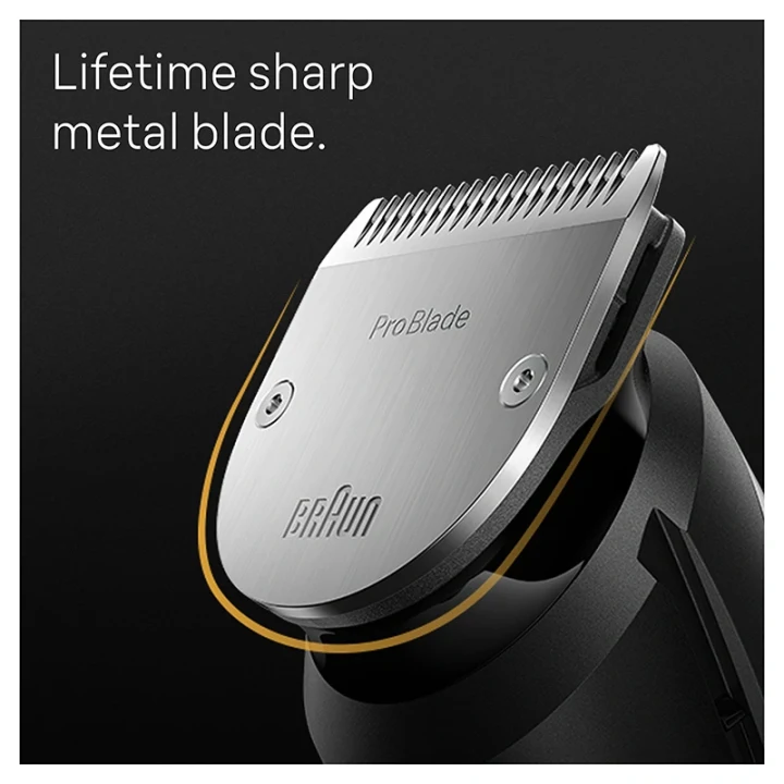 Braun Skäggtrimmer BT7420 Svart/Grå Braun