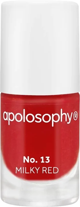 Apolosophy Nail Polish 4,5 ml Milky Red Apolosophy