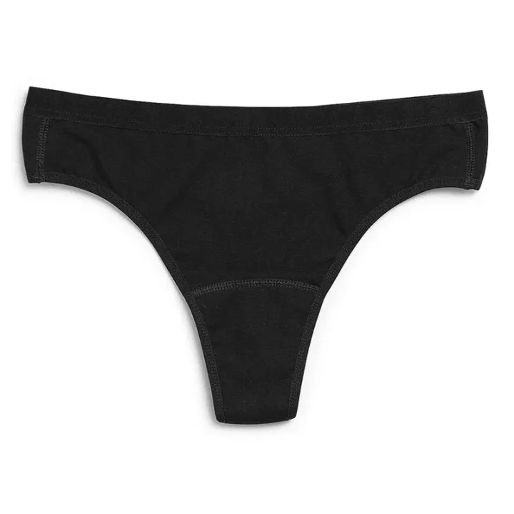ImseVimse Period Underwear Thong Light Flow Black XL ImseVimse