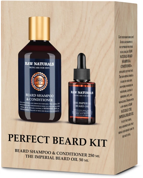 Raw Naturals Beard Kit Raw Naturals