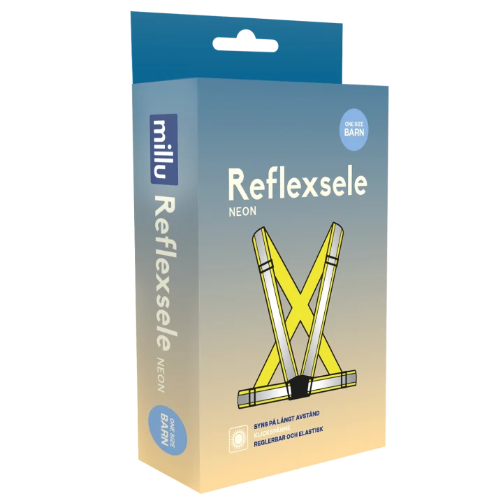 Millu Reflexsele Neon Barn 1 st Millu