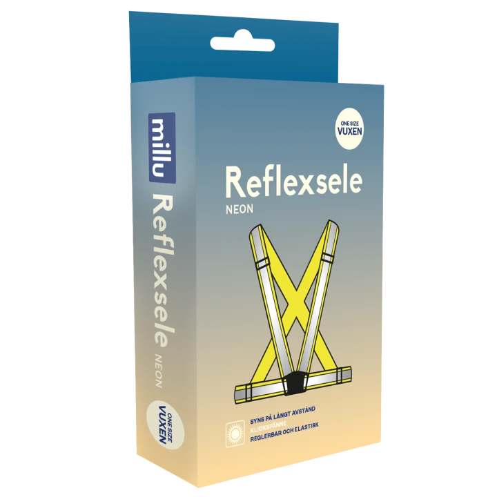Millu Reflexsele Neon Vuxen 1 st Millu