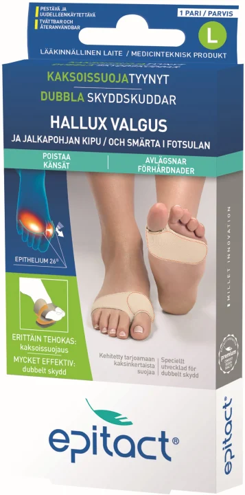 Epitact Dubbla Skyddskuddar 2 st L Epitact