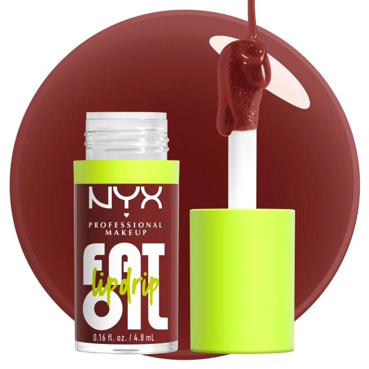 NYX Professional Makeup Fat Oil Lip Drip Lip Gloss 4,8 ml 14 Inside Scoop NYX Professional Makeup