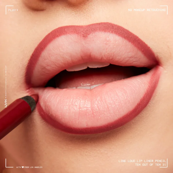NYX Professional Makeup Line Loud Lip Pencil 1,2 g 31 Ten Out Of Ten NYX Professional Makeup