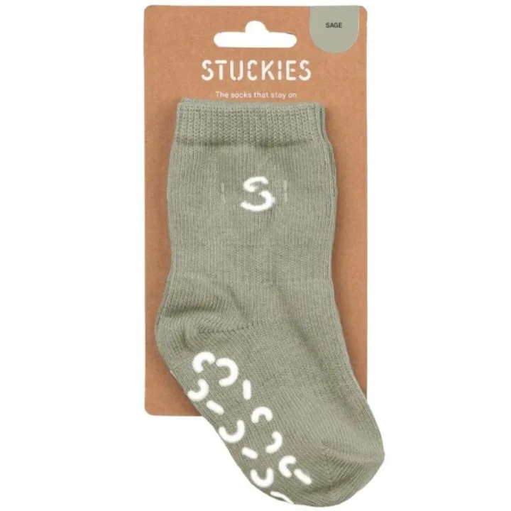 STUCKIES Strumpor i bomull Sage 1-pack 25/27 STUCKIES