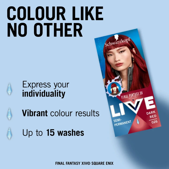 Schwarzkopf LIVE Ultra Brights 026 Dark Red Schwarzkopf