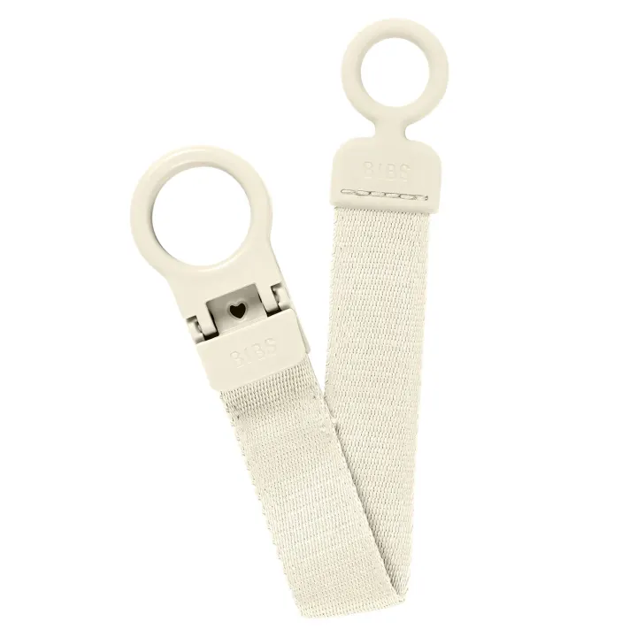 BIBS Pacifier Clip Loop  Ivory Bibs