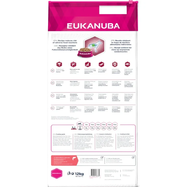Eukanuba Dog Daily Care Mono-Protein Salmon 12 kg eukanuba