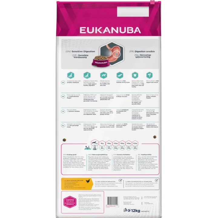 Eukanuba Dog Daily Care Sensitive Digestion 12 kg eukanuba