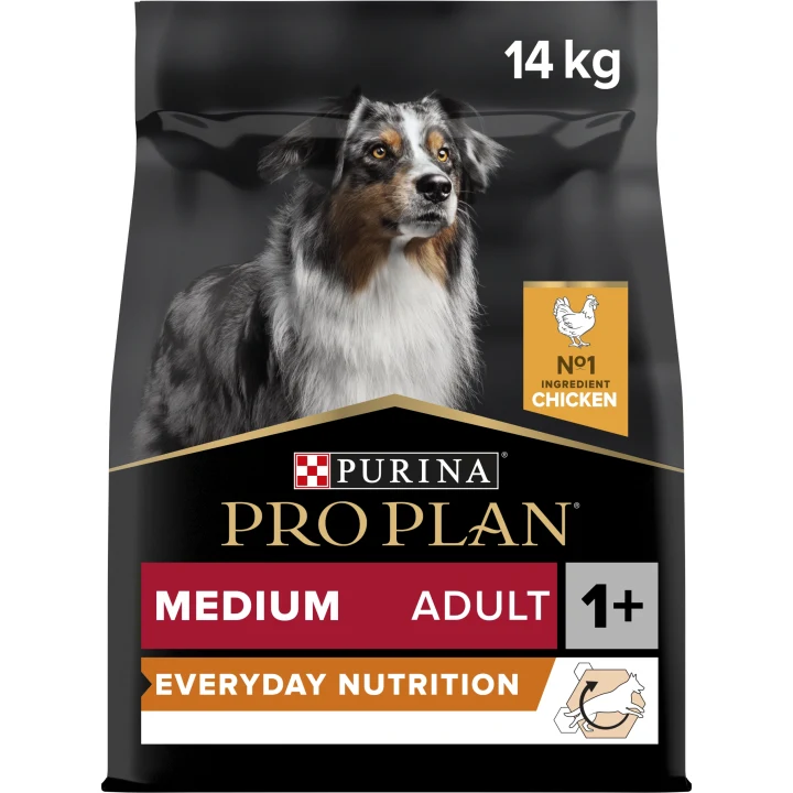 PURINA PRO PLAN Medium Adult Everyday Nutrition Torrfoder Hund 14kg Purina Pro Plan