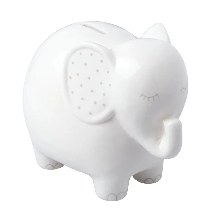 Pearhead Elephant Bank White Pearhead