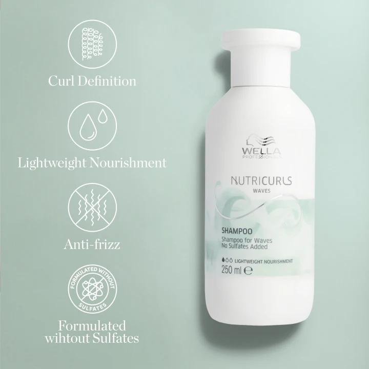 Wella Professionals Nutricurls Wave Shampoo  250 ml Wella