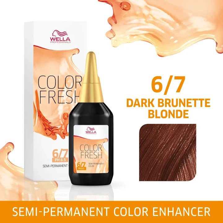 Wella Professionals Color Fresh 75 ml 6/7 Dark Brunette Blonde Wella