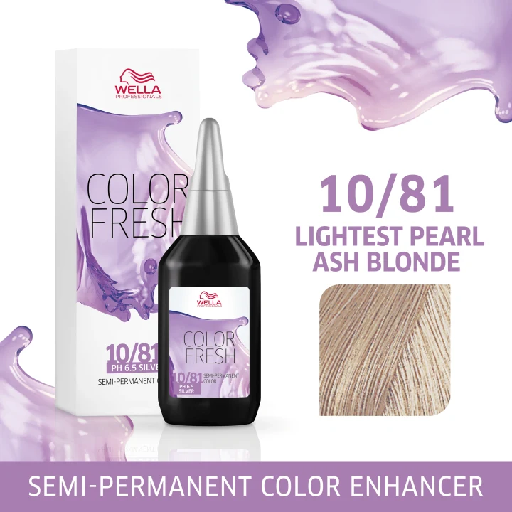 Wella Professionals Color Fresh 75 ml 10/81 Lightest Pearl Ash Blonde Wella