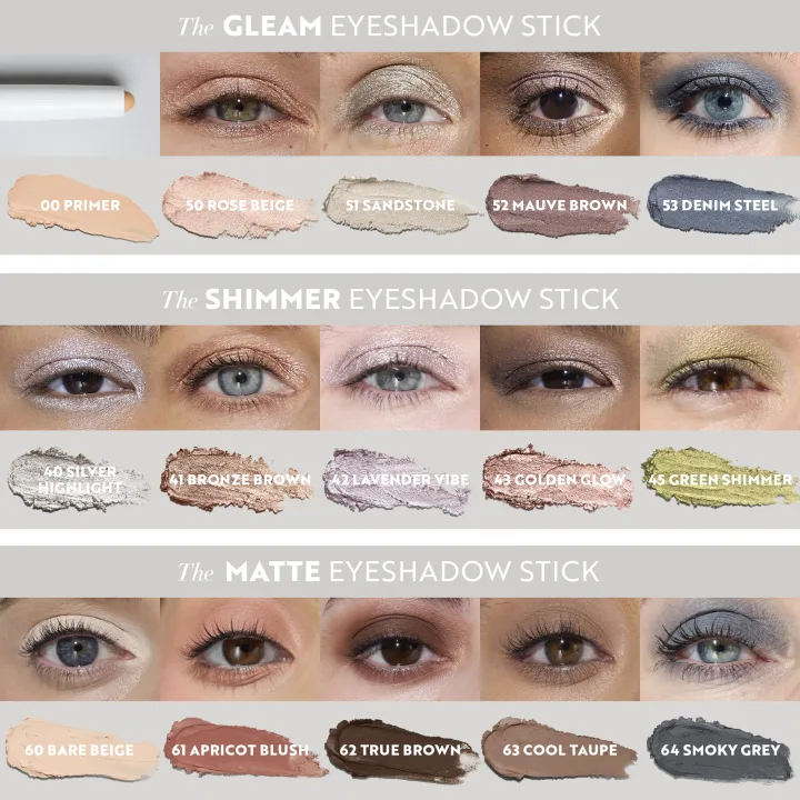Isadora The Gleam Eyeshadow Stick Longwear & Water-Resistant  50 Rose Beige IsaDora
