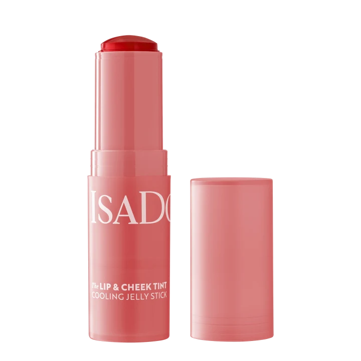 Isadora The Lip & Cheek Tint Cooling Jelly Stick  10 Coral Rouge IsaDora