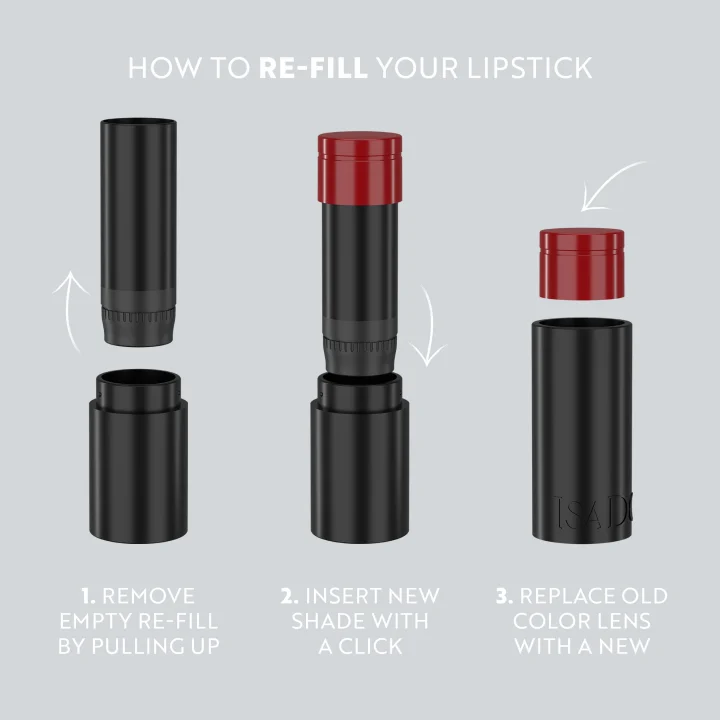 IsaDora Perfect Moisture Lipstick Refill 4g 230 Blackberry Mood IsaDora