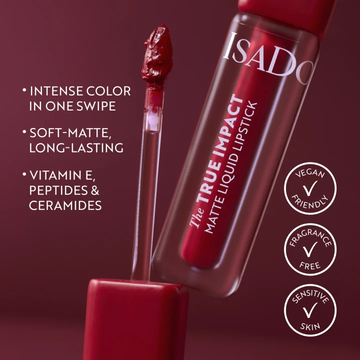 Isadora The True Impact Matte Liquid Lipstick  08 Powerful IsaDora