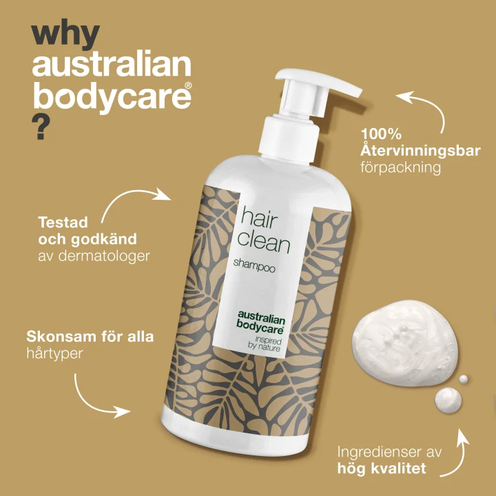 Australian Bodycare Hair Clean Shampoo 500 ml Australian Bodycare