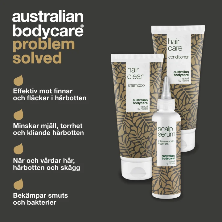 Australian Bodycare 3 Hair Products for dry, itchy and irritated scalp Australian Bodycare