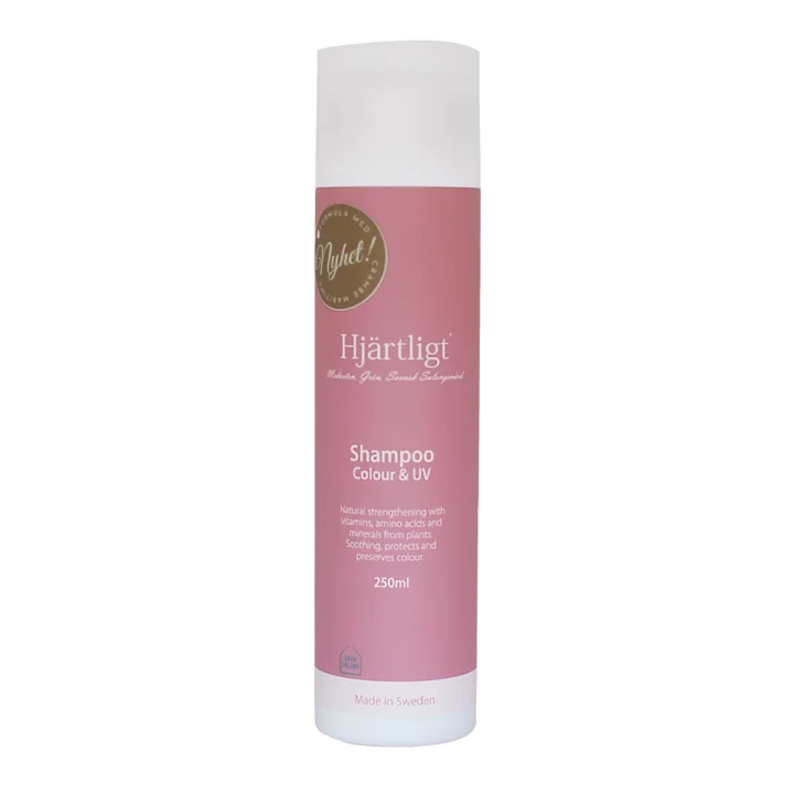 Hjärtligt Shampoo Colour & UV 250 ml Hjärtligt