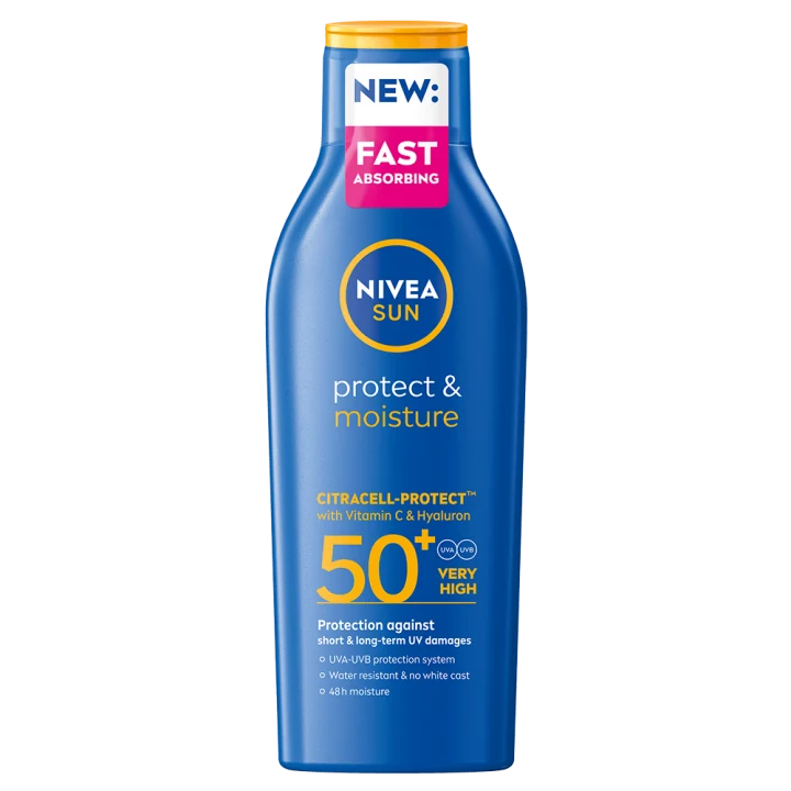 Nivea Protect & Moisture Sun Lotion SPF50+ 200ml Nivea