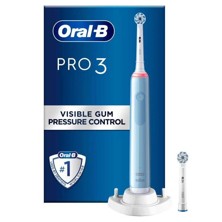 Oral-B Eltandborste Pro 3 Blå Oral-B