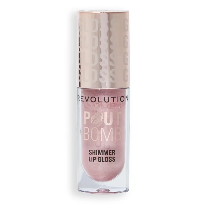 Revolution Pout Bomb Shimmer Gloss 4,5ml Shine Pink Revolution