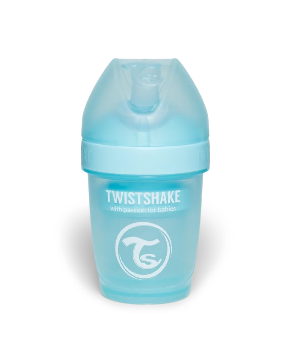 Twistshake Nappflaska Anti-kolik Pro Double 180 ml  Blå Twistshake