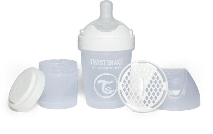 Twistshake Nappflaska Anti-kolik Pro Double 180 ml  Vit Twistshake