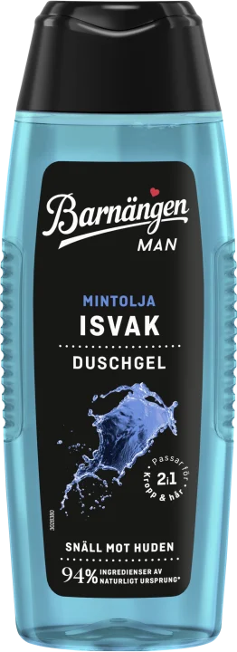 Barnängen MAN Duschgel Mintolja Isvak 250 ml Barnängen