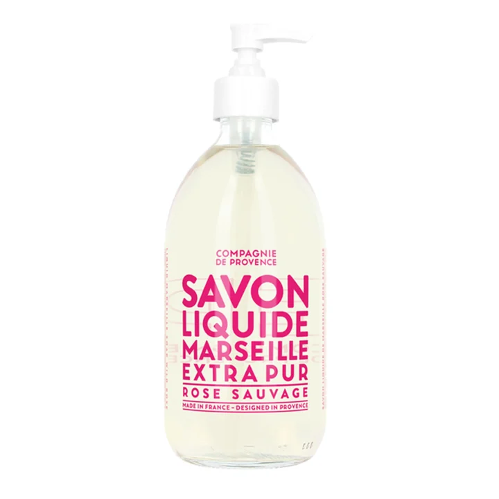 Compagnie de Provence Liquid Marseille Soap Wild Rose 495 ml Compagnie de Provence
