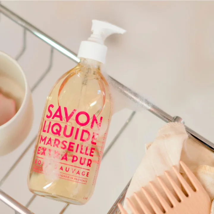 Compagnie de Provence Liquid Marseille Soap Wild Rose 495 ml Compagnie de Provence