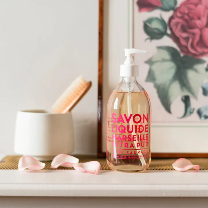 Compagnie de Provence Liquid Marseille Soap Wild Rose 495 ml Compagnie de Provence