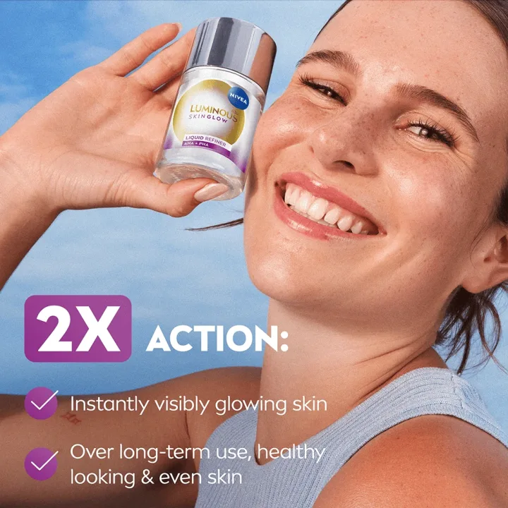 Nivea Exfoliator Luminous630 Skin Glow Daily Liquid 100 ml Nivea