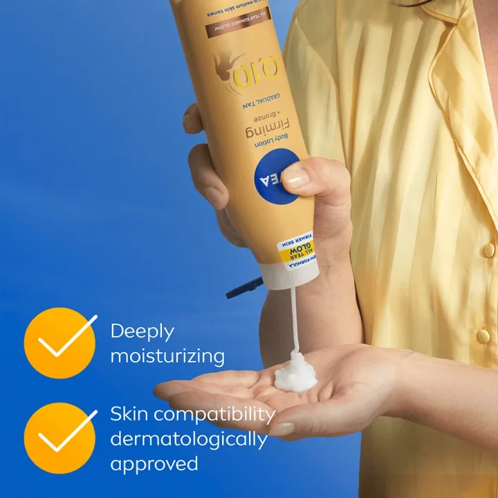 Nivea Q10 Gradual Tan Firming Body Lotion 250 ml Nivea